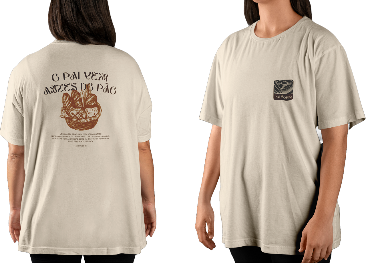Camiseta - O PAI vem antes do PÃO