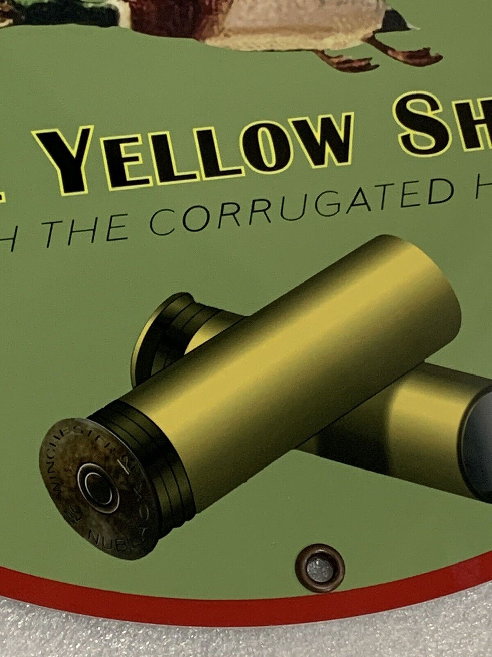 Thumbnail: Winchester Nublack Yellow Shell Vintage Style Sign