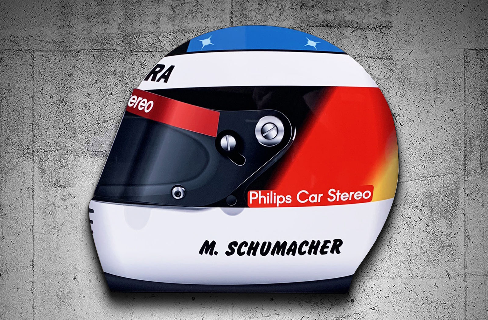 Michael Schumacher 1991 F1 Helmet