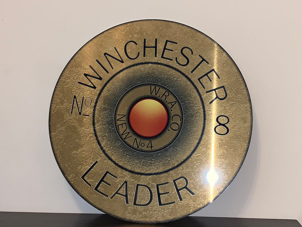 Thumbnail: Winchester Bullet Headstamp Sign