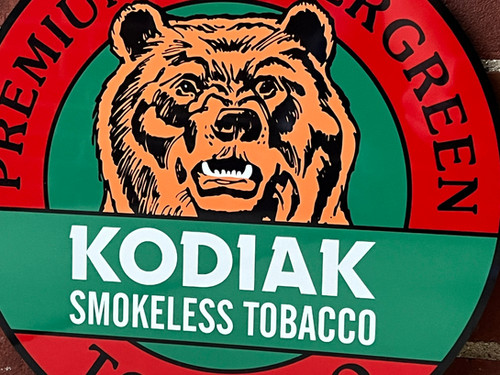 Kodiak Smokeless Tobacco Vintage Style Sign