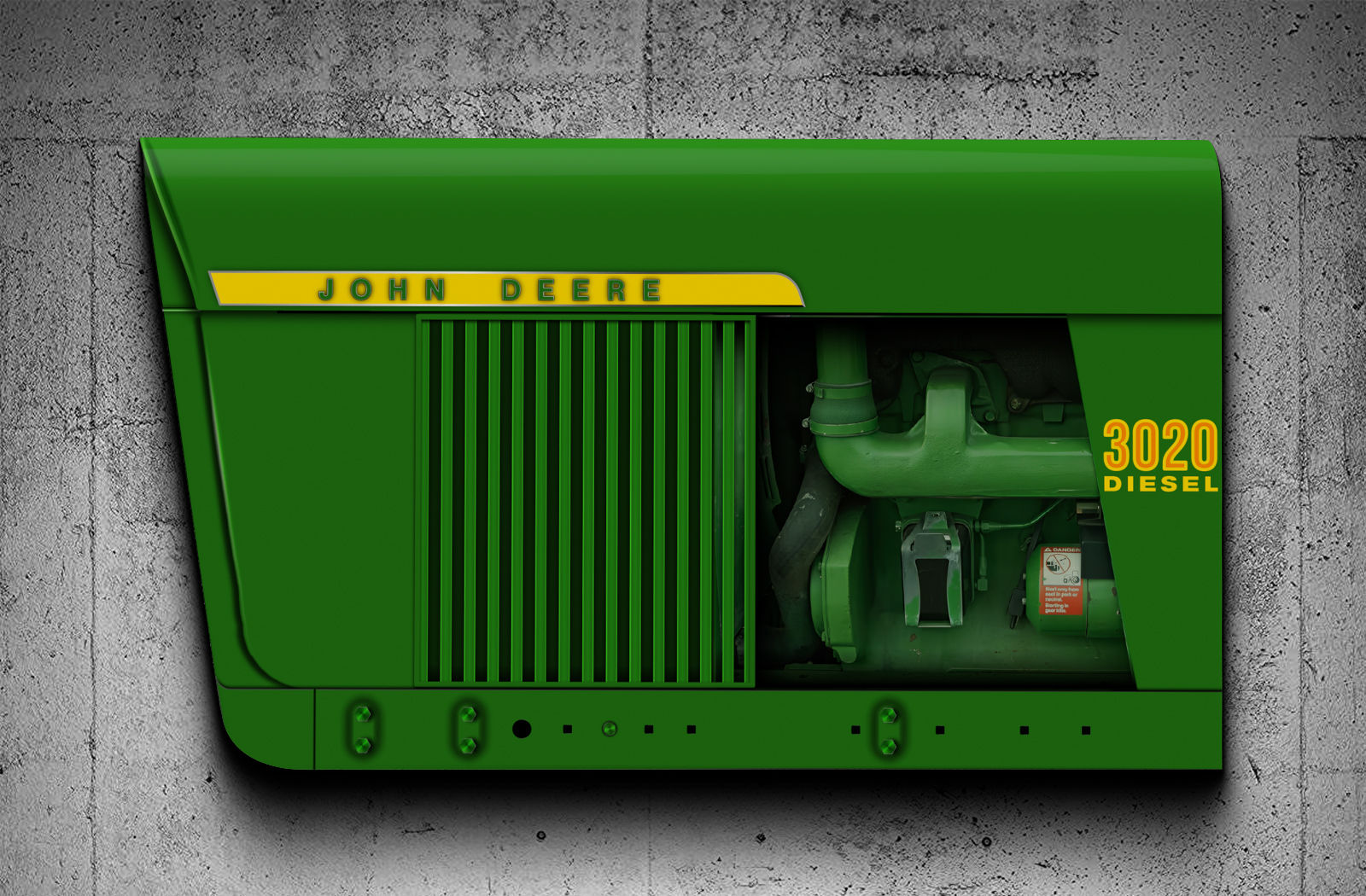 John Deere 3020 Tractor Side