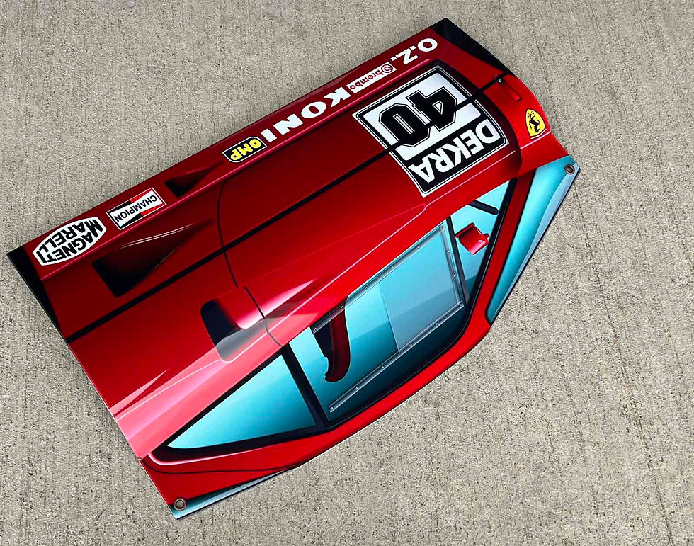 Thumbnail: Ferrari F40 Dekra Side View