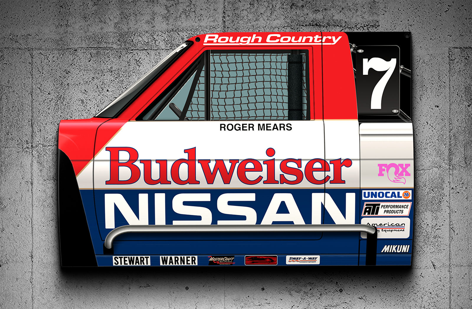 Roger Mears Off-Road Nissan_Budweiser