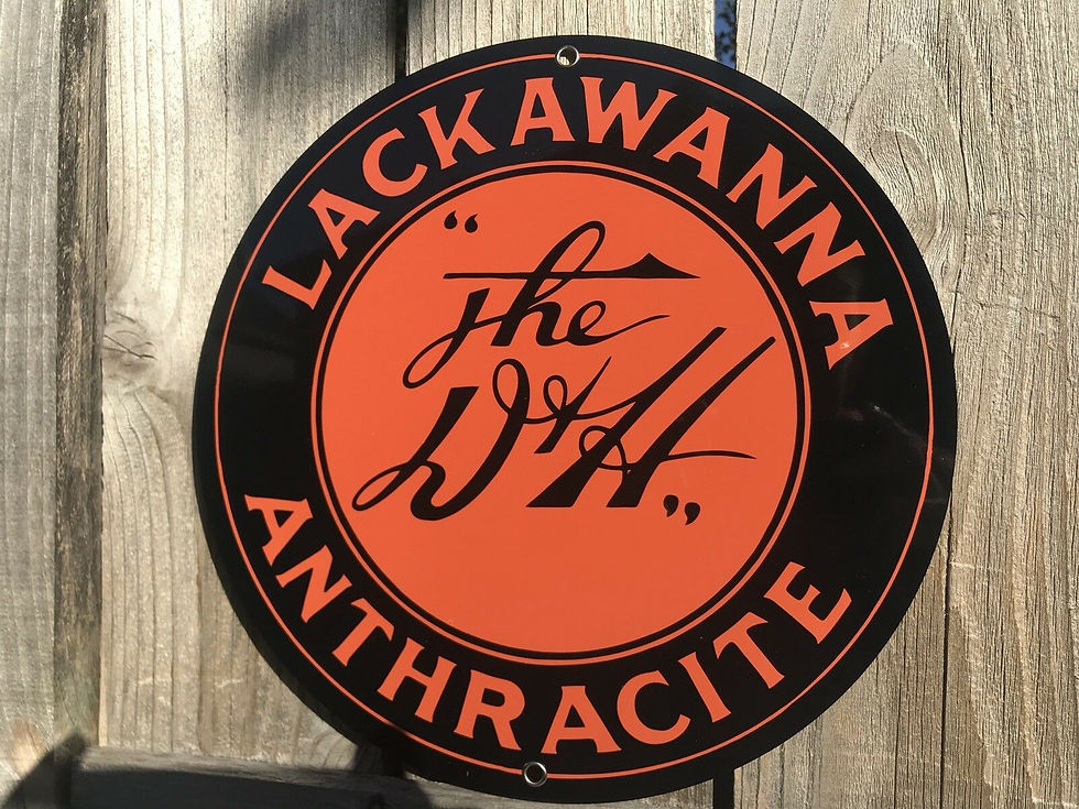 Thumbnail: D&H Lackawanna Anthracite Sign