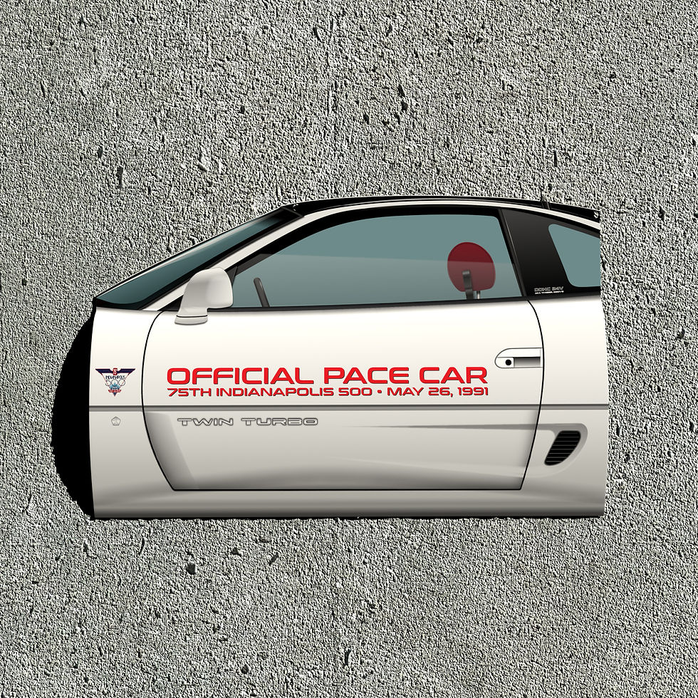 Thumbnail: 1991 Dodge Stealth Indy 500 Pace Car_Pearl White