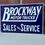 Thumbnail: Brockway Motor Trucks Sales And Service VIntage Style Sign
