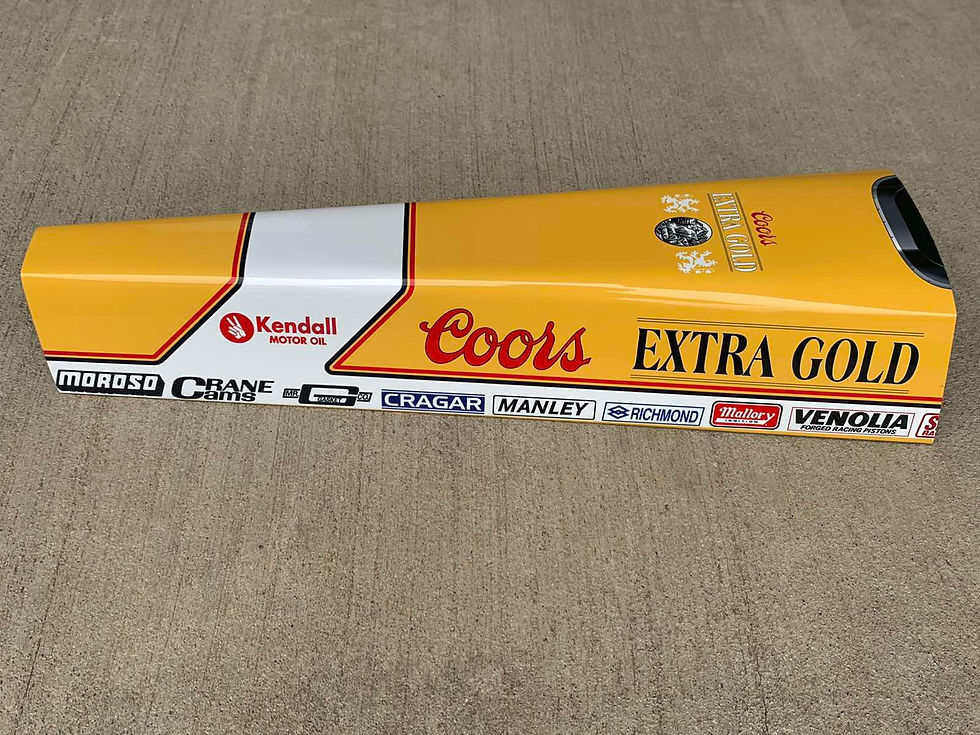 Thumbnail: Darrell Gwynn`s Coors Extra Gold Dragster