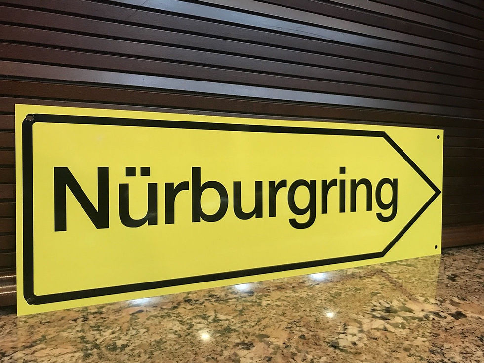 Thumbnail: NURBURGRING RACE CIRCUIT SIGN