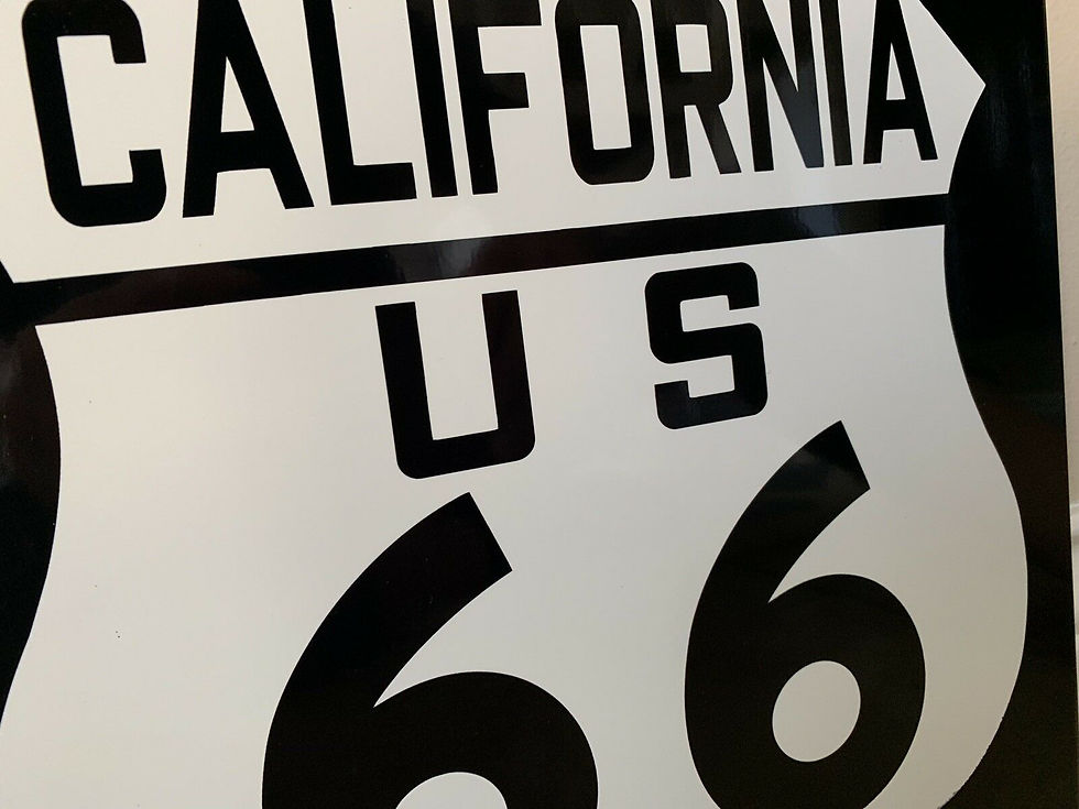 Thumbnail: US Route 66 California Road Sign