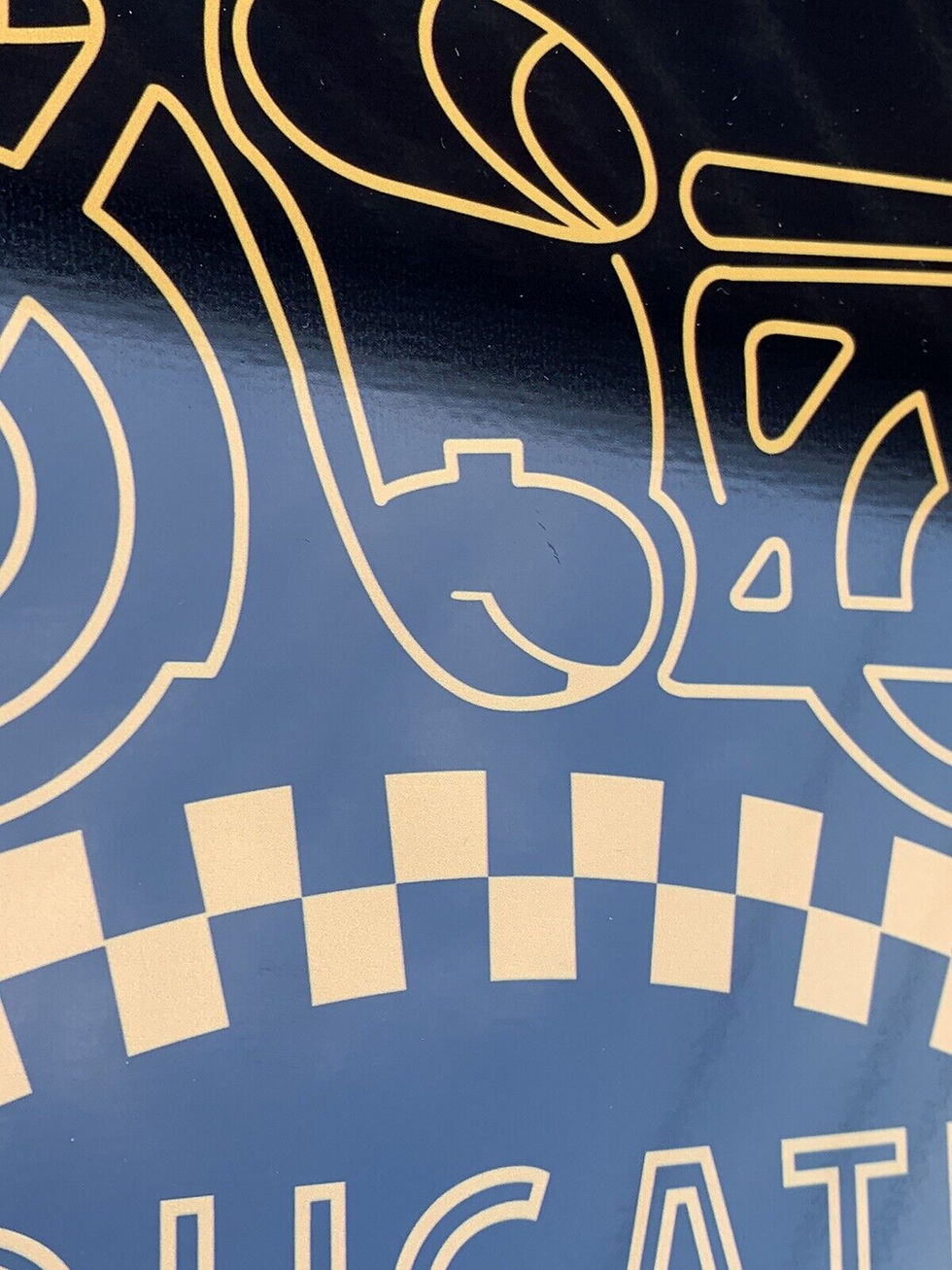 Thumbnail: Ducati Meccanica Bologna Vintage Style Sign