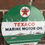 Thumbnail: Texaco Marine Motor Oil Vintage Style Sign