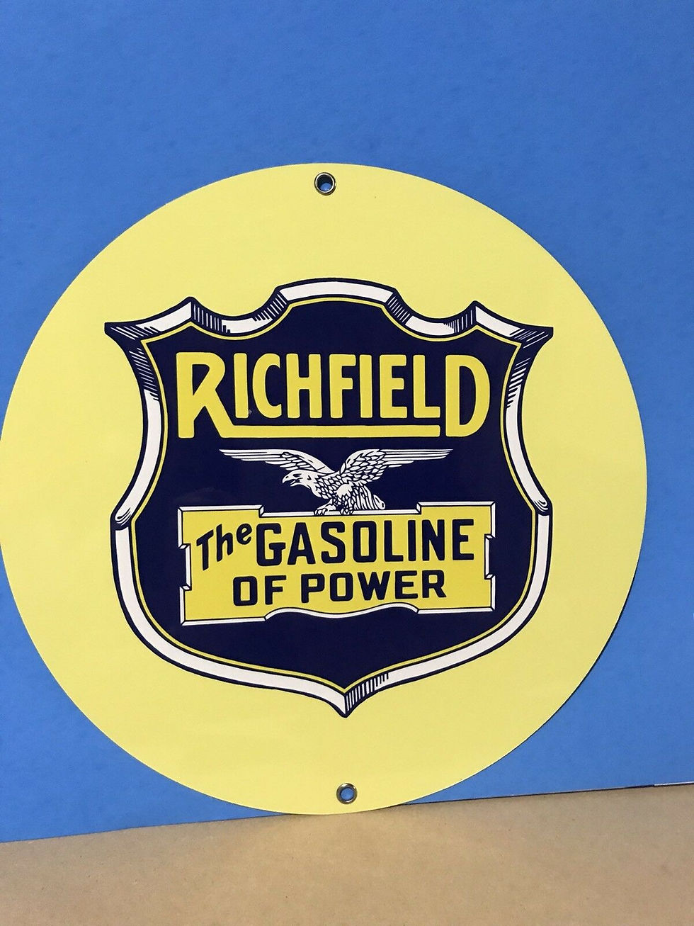 Thumbnail: Richfield Gasoline Of Power Sign