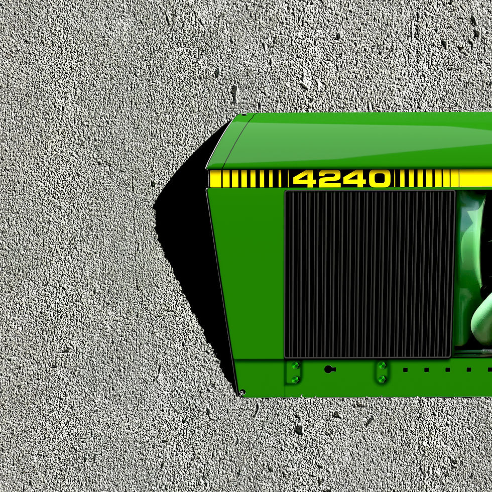 Thumbnail: John Deere 4240 Tractor Side