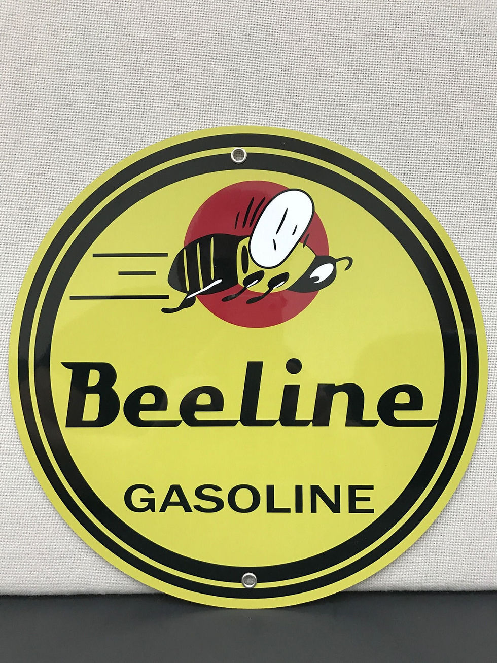 Thumbnail: BEELINE GASOLINE REPRODUCTION SIGN
