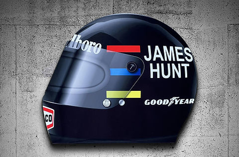 James Hunt 1976 Bell Star F1 Helmet | Press Monster James Hunt 1976 Bell Star F1 Helmet | Press Monster
