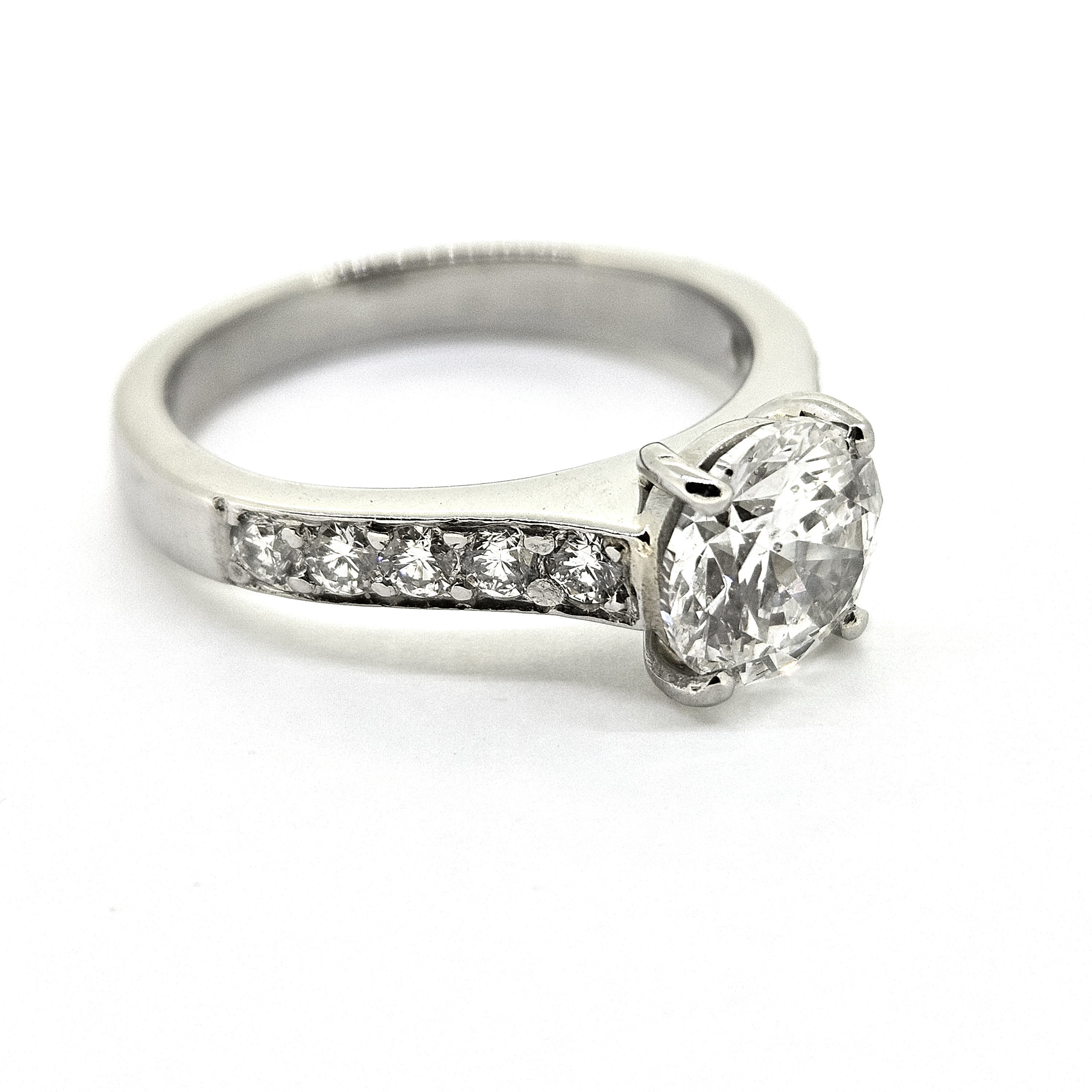 Solitare Diamond Ring D1.53 Platinum