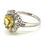 Thumbnail: Yellow sapphire and diamond ring YS2.05 D.90