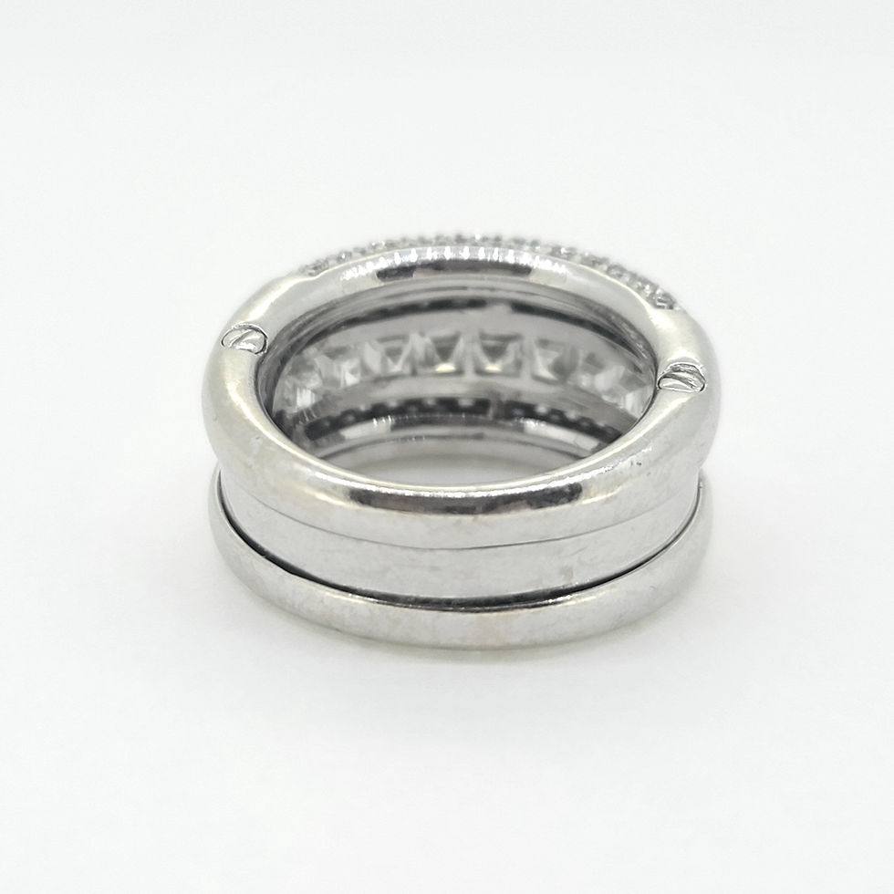Thumbnail: Diamond ring D3.50est  16.9gms 18ct