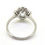 Thumbnail: Aquamarine and Diamond Cluster Ring Aq.86 D.57 18 carat white gold