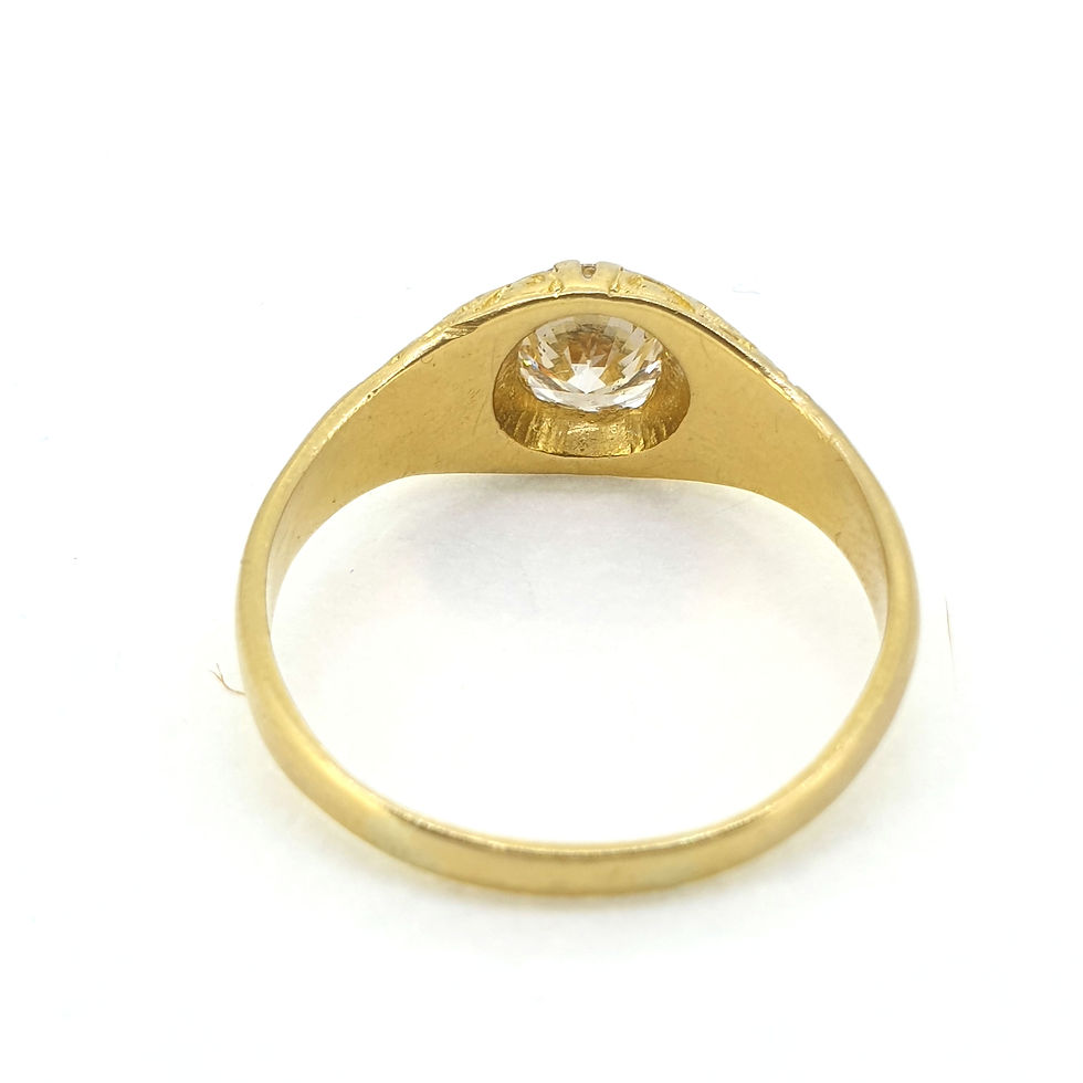 Thumbnail: Solitare diamond ring D1.24Cts