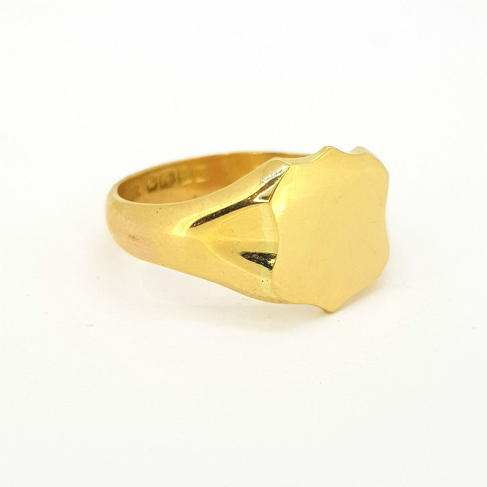 Thumbnail: 18 carat signet ring