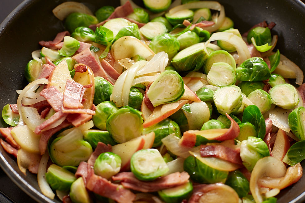 Brussels sprouts with pancetta