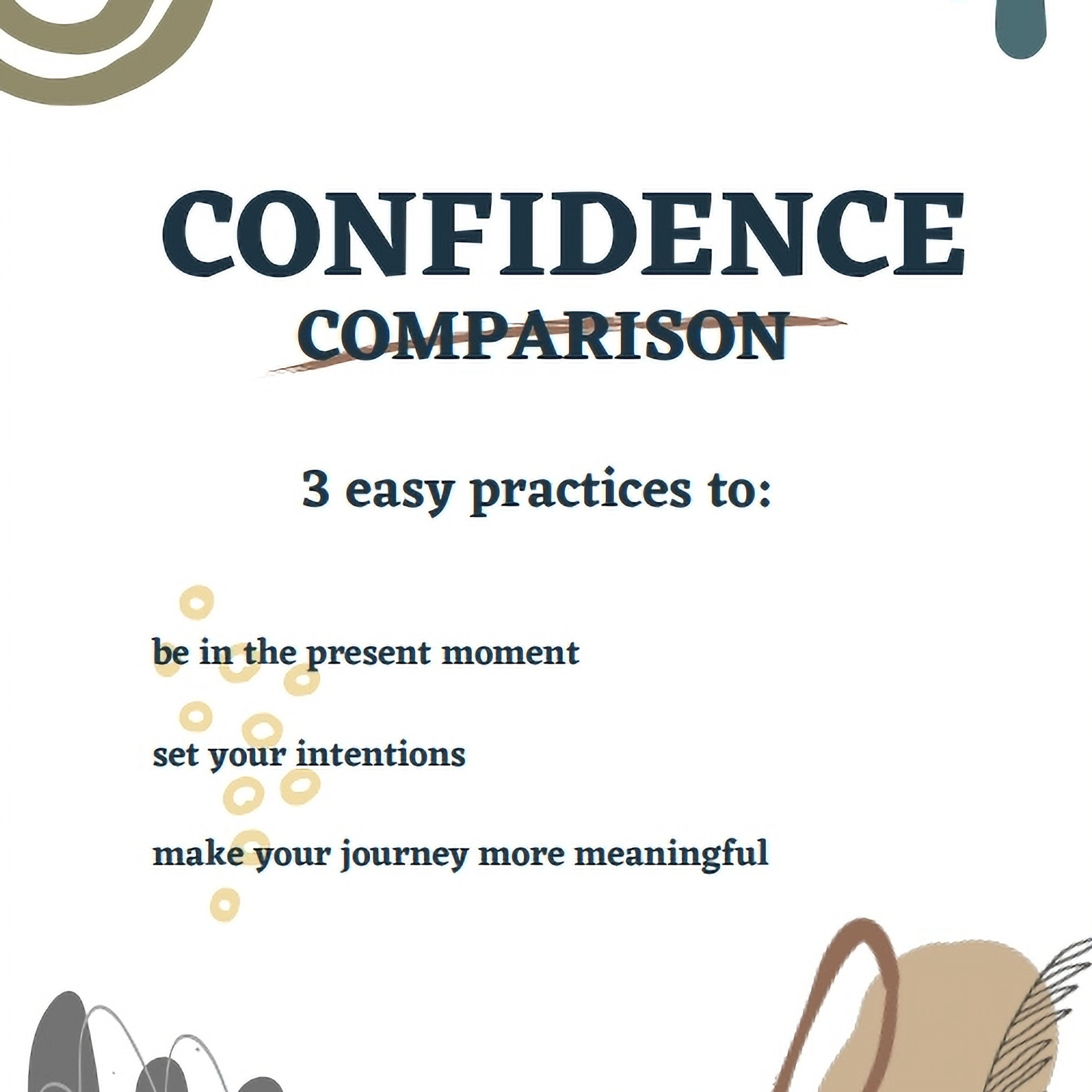 Confidence Worksheet