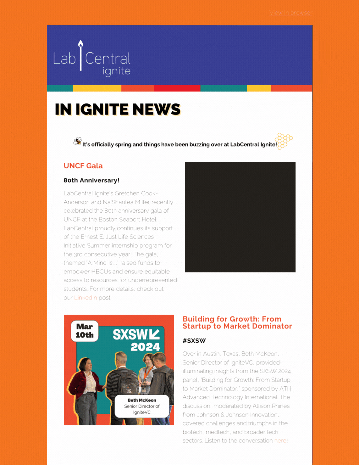 Gretchen Cook Anderson, LabCentral Ignite's Executive Director, joined a recent discussion