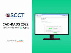 AvoMD partners with the SCCT to bring guidelines to the point-of-care