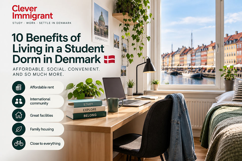 Student housing in Denmark for international students