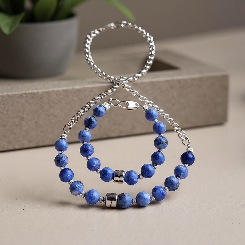 Thumbnail: Asriel 006 and 020 Bracelet and Necklace Set