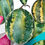 Thumbnail: Simple colorful stencil melon / watermelon