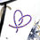 Miniature : Schlichtbunt® pochoir coeur de rosée maritime