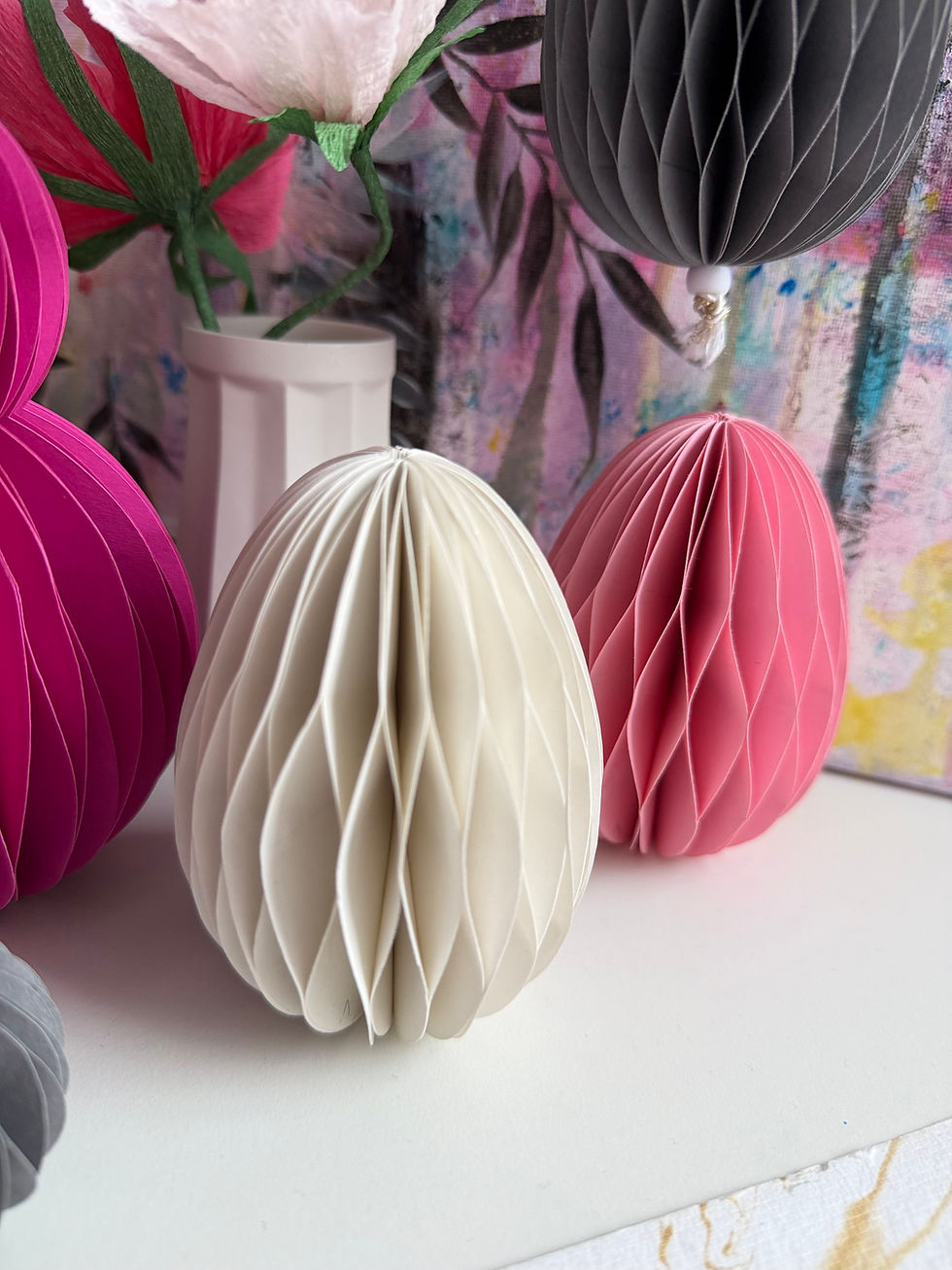 Miniaturbild: DIY-Papierdeko-Bastelset Osterei