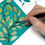 Thumbnail: Simple colorful stencil leaf tendrils