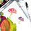 Miniature : Schlichtbunt® pochoir collection d'automne champignons et herbes