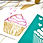 Thumbnail: Schlichtbunt® Stencil Cupcake 1