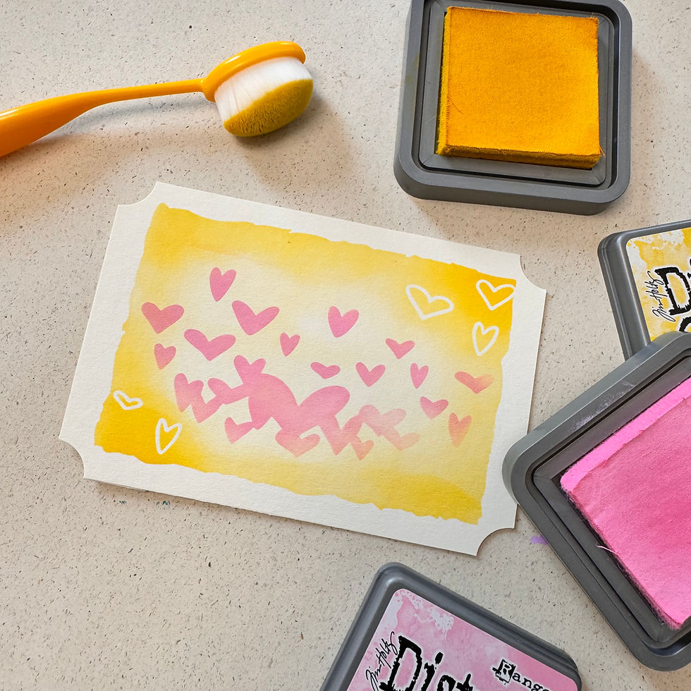 Miniaturbild: Schlichtbunt® Schablone Schablone „Büttenrand“