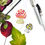Miniature : Schlichtbunt® pochoir collection d'automne champignons et herbes