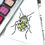 Thumbnail: Simply colorful stencil heart beetle (Lena Lücht)