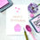 Thumbnail: Schlichtbunt® Stencil Cupcake Birthday