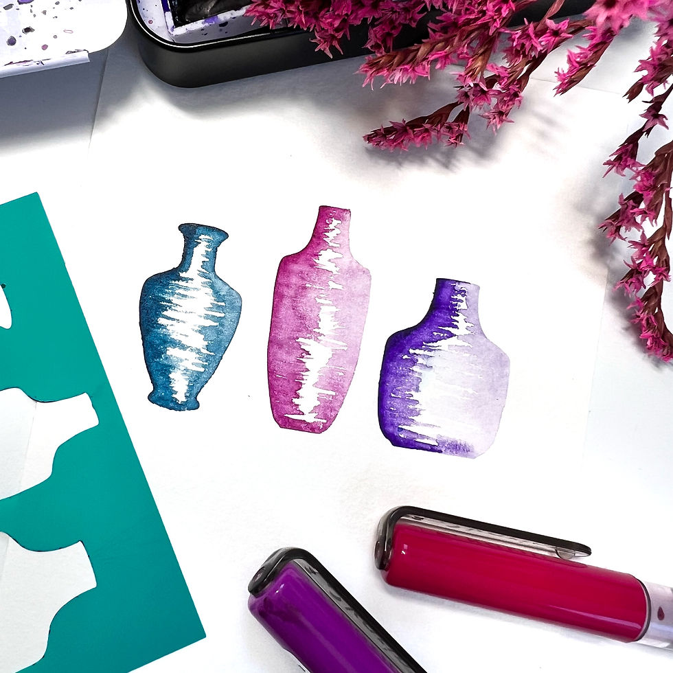 Thumbnail: Schlichtbunt® stencil vases & planters 3 pieces