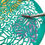 Miniature : Schlichtbunt® pochoir mandala cercle de couleurs 25 floral