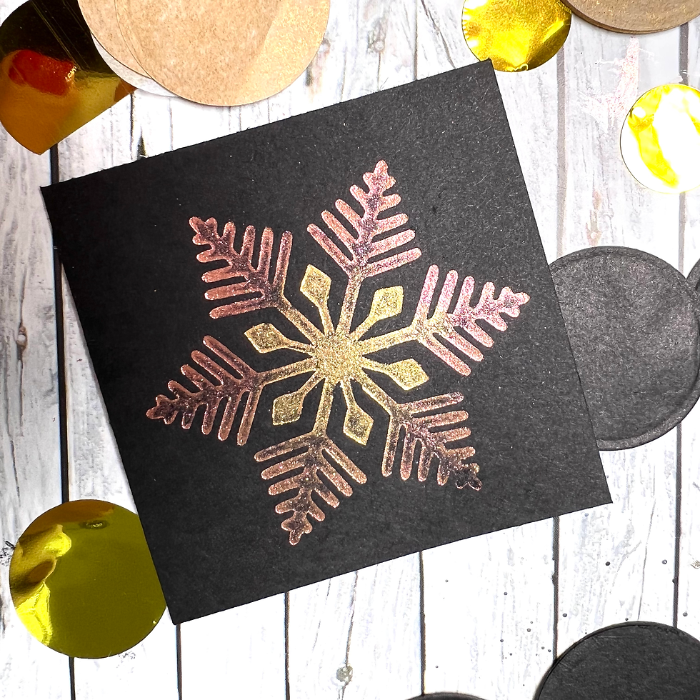 Miniaturbild: Schlichtbunt® Schablone Schneeflocken