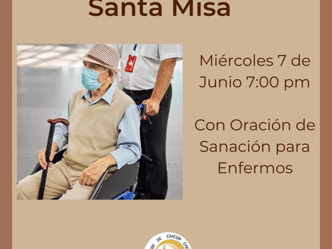 Santa Misa Oración de Sanación para Enfermos