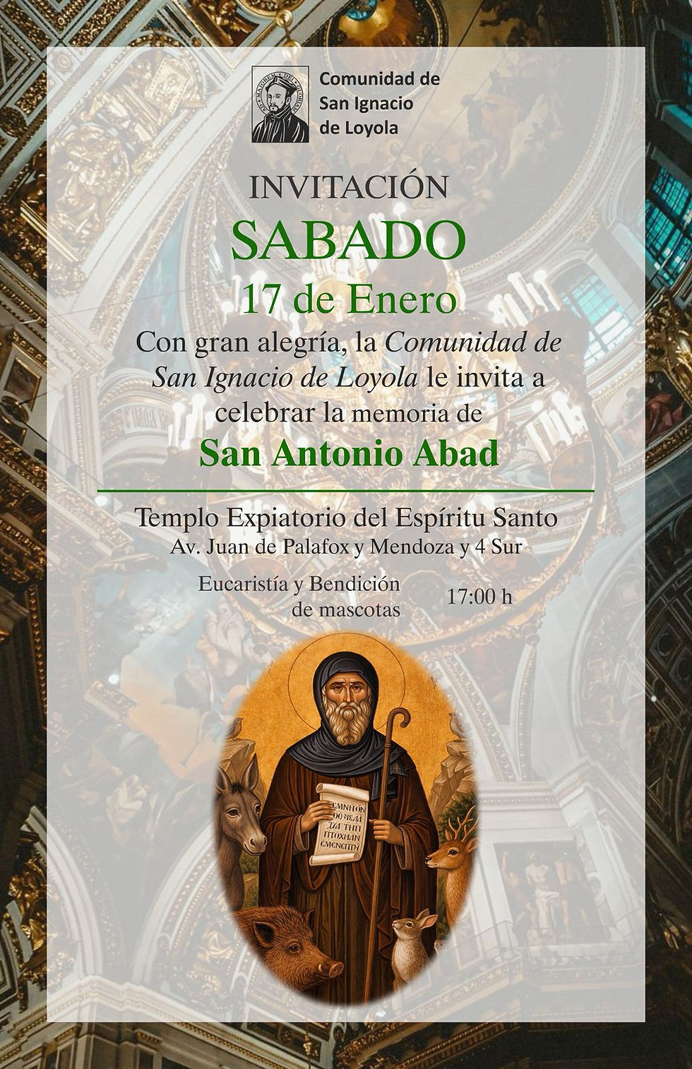 Fiesta de San Antonio Abad Bendición de Mascotas