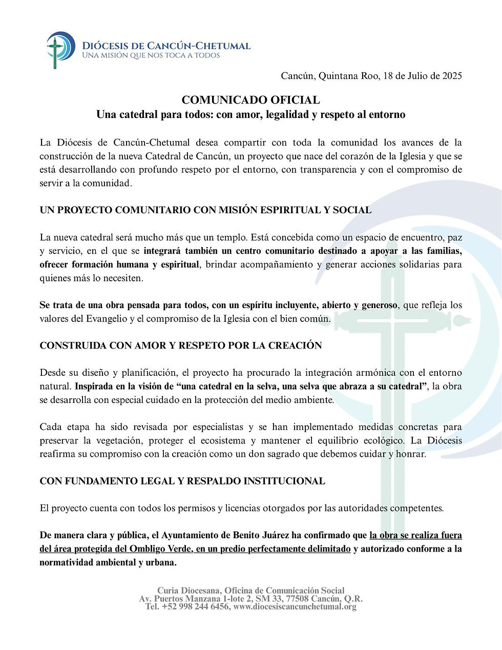 Comunicado Oficial