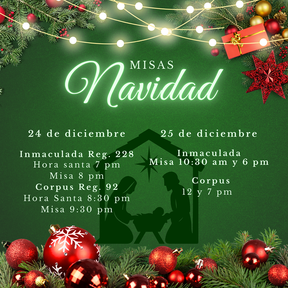 Eventos y celebraciones diciembre 2025