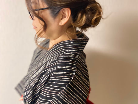 浴衣&ヘアセット